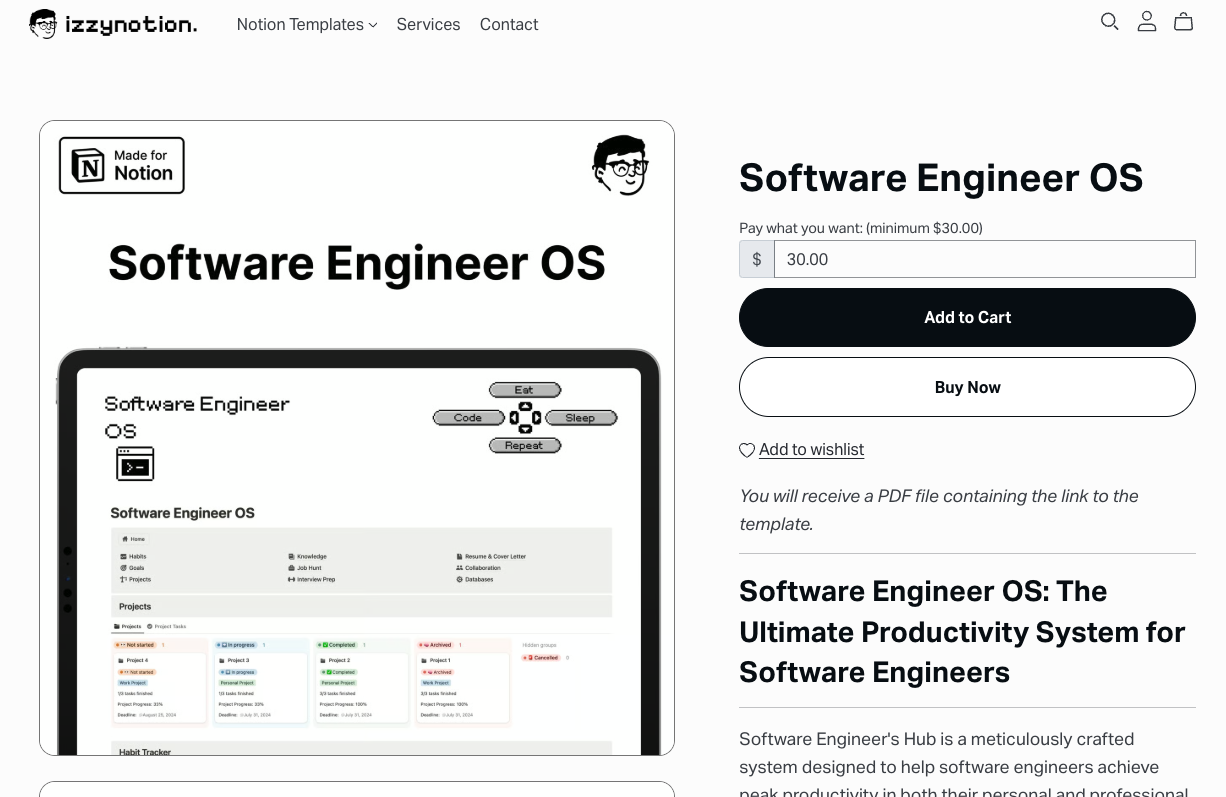 notion template product thumbnail